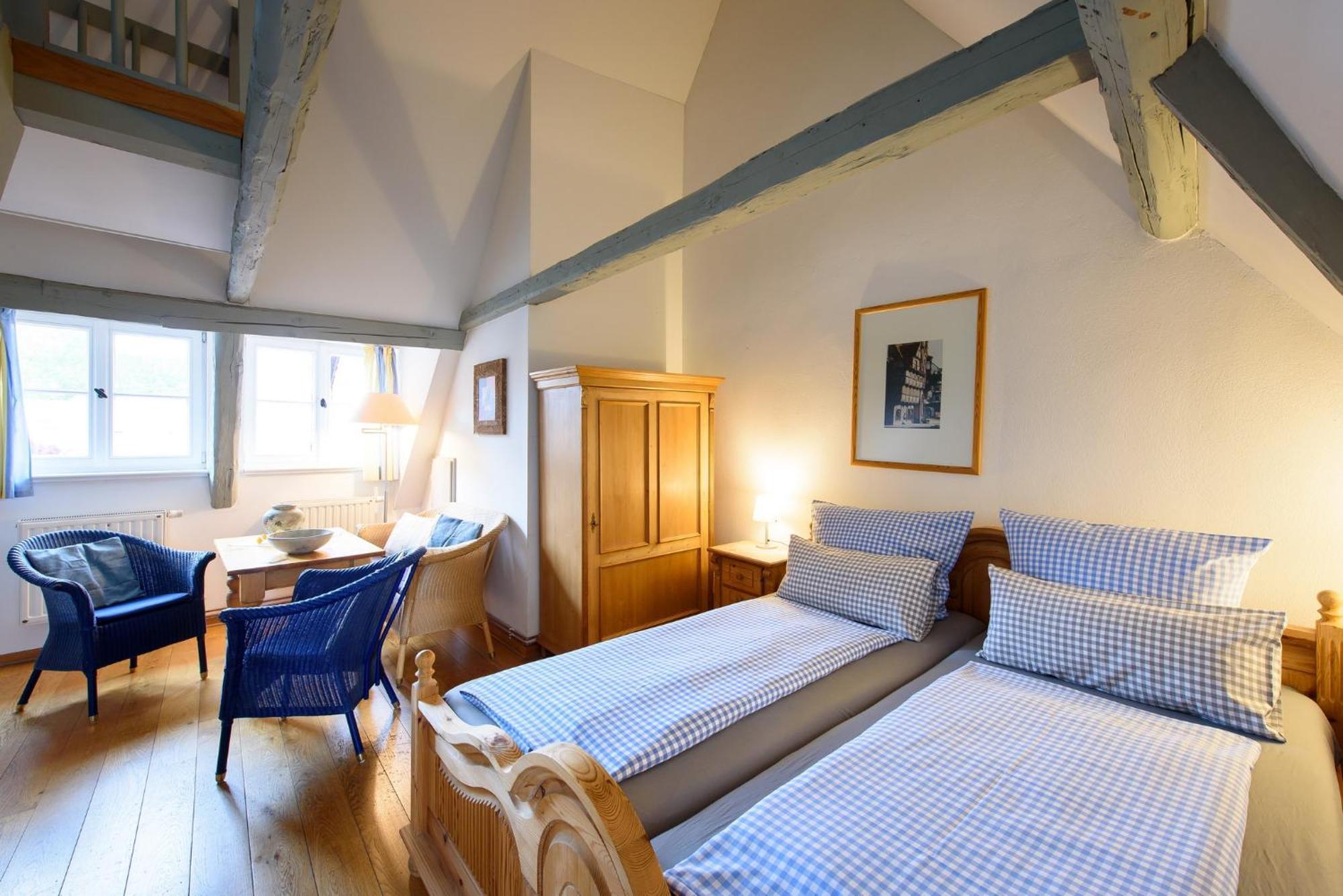 Hotel Pension St Nikolai クヴェードリンブルク エクステリア 写真